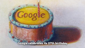 google's 27th birthday today google's 27th birthday today